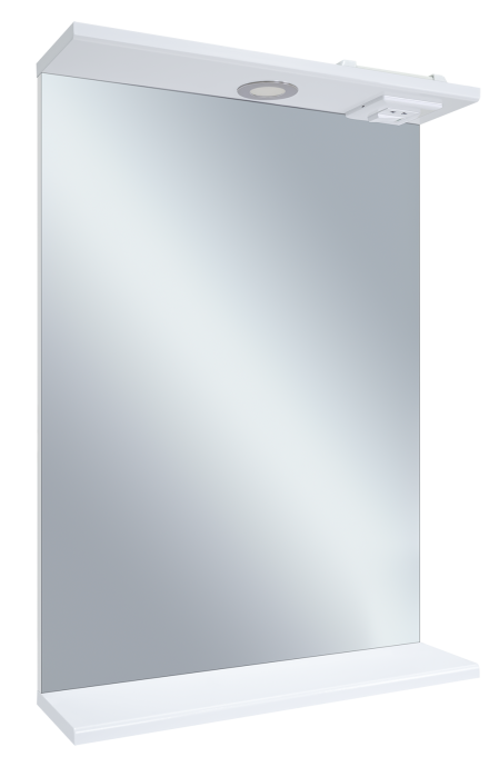 Зеркало Misty Енисей 50 с подсветкой и полкой Э-Ени02050-011 - 0