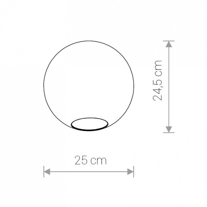 Плафон Nowodvorski Cameleon Sphere L 8528 - 2