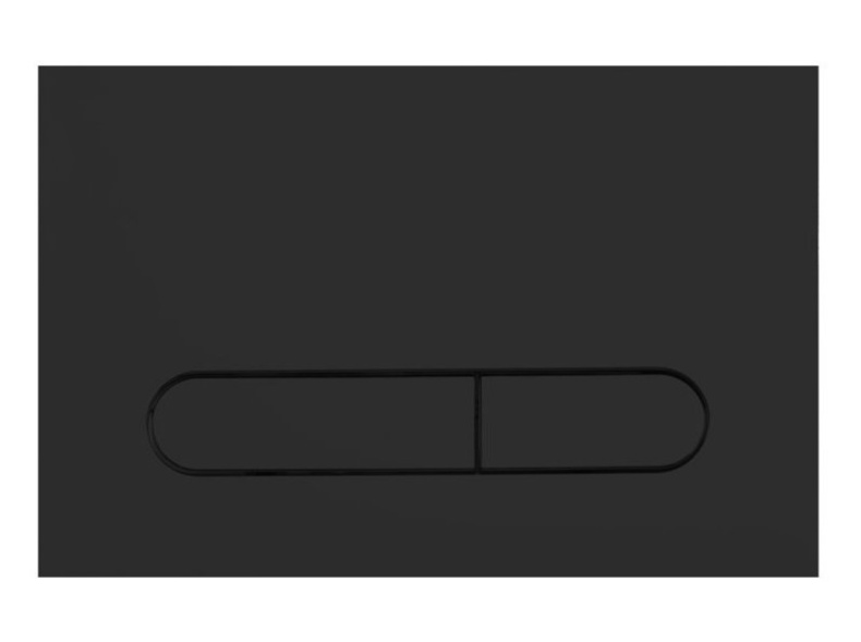 Система инсталляции BelBagno 80 с кнопкой смыва черный матовый BB002-80/BB007-PR-NERO.M - 4