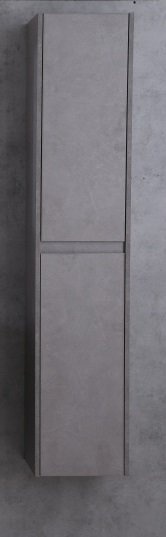 Шкаф-пенал BelBagno Kraft 33х160 серый KRAFT-1600-2A-SC-PG-SHELF - 1
