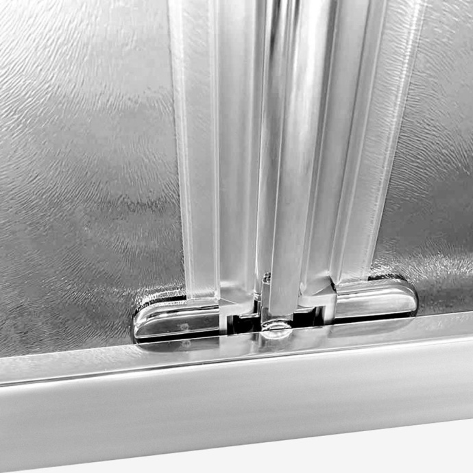 Душевая дверь в нишу Vincea Garda VDB-1G800CH 80 см, профиль хром, стекло шиншилла - 2