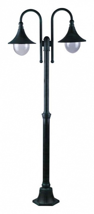 Фонарный столб Arte Lamp Malaga A1086PA-2BG - 0