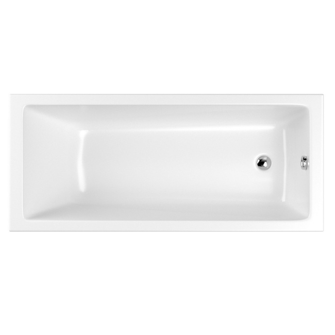 Ванна акриловая WHITECROSS Wave Slim 160x70 белый 0111.160070.100 - 0