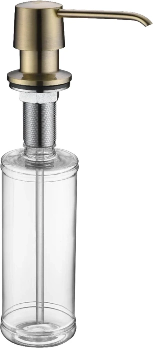 Дозатор для жидкого мыла Paulmark Saube бронза D001-BR - 0