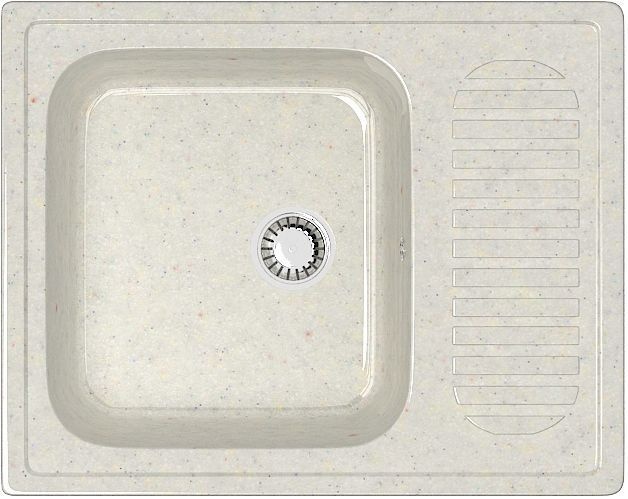 Мойка кухонная Marrbaxx Арлин 63.5 белый Z015Q007 - 0