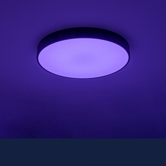 Потолочный светодиодный светильник с пультом ДУ Citilux Купер RGB Черный CL72470G1 - 10