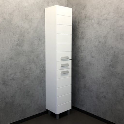 Шкаф-пенал Comforty Модена R, белый матовый 00-00001645 - 5