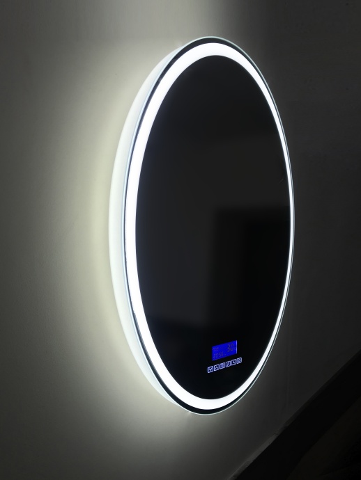 Зеркало BelBagno SPC-RNG-700-LED-TCH-RAD с bluetooth, термометром и радио - 1