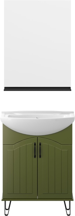 Мебель для ванной DIWO Сочи 65 зеленая 564072 - 6
