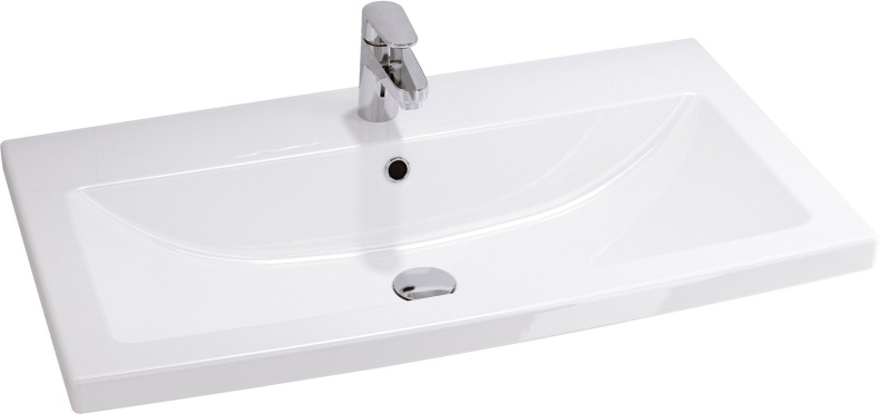Мебель для ванной Style Line Лотос 80 Plus подвесная, шелк зебрано - 7