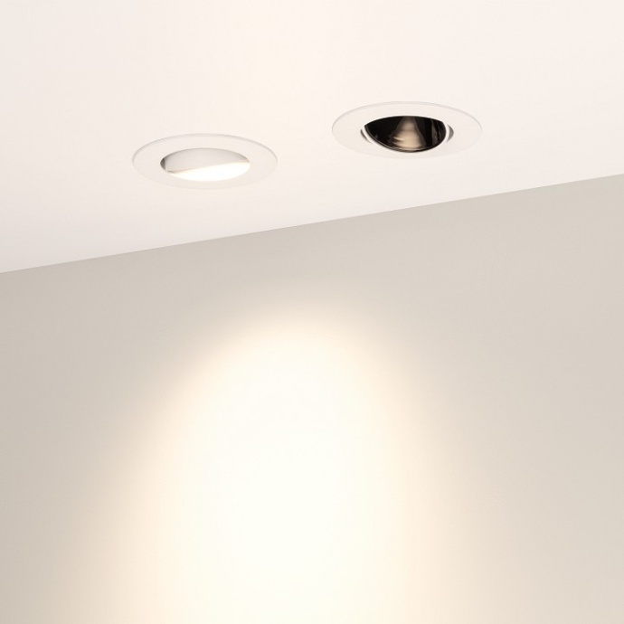 Встраиваемый светодиодный светильник Arlight MS-Forecast-Built-Turn-R82-8W Warm3000 035448 - 2