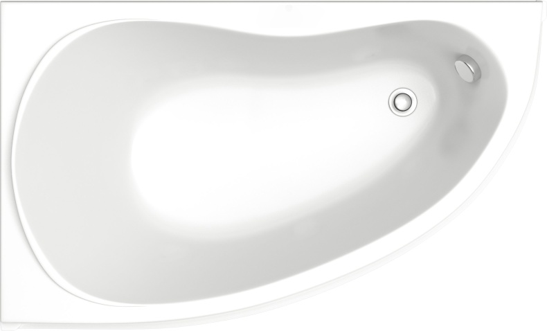 Акриловая ванна Bas Алегра 150 см L В 00001 - 0