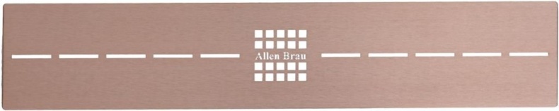 Накладка для сифона Allen Brau Infinity для поддона 160х80 медь матовый 8.210N7-60 - 0