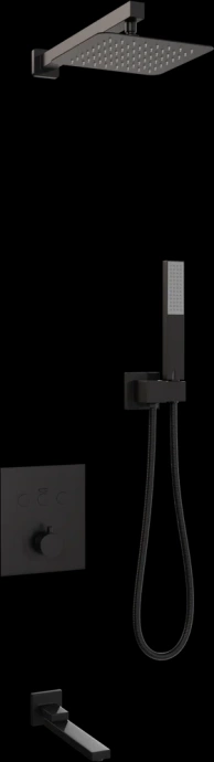 Душевой комплект RGW Shower Panels SP-371B черный матовый 511408371-04 - 0