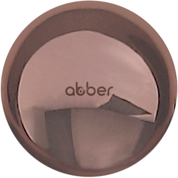 Накладка для донного клапана Abber розовое золото AC0014RG - 0