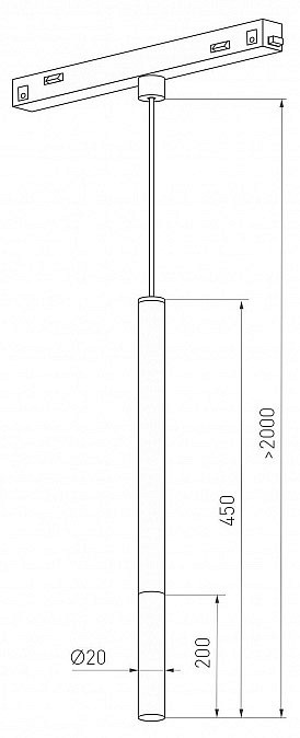 Трековый светодиодный светильник Arlight Mag-Orient-Stick-Hang-5W Warm3000 037038 - 4