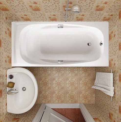 Чугунная ванна Jacob Delafon Super Repos 180x90 см  E2902-00 - 1