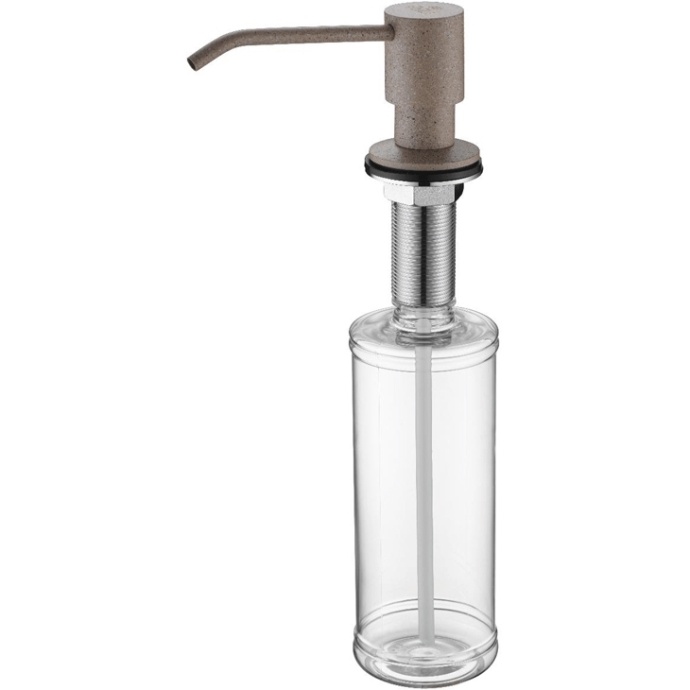 Дозатор для жидкого мыла Paulmark Rein бежевый матовый D002-302 - 0