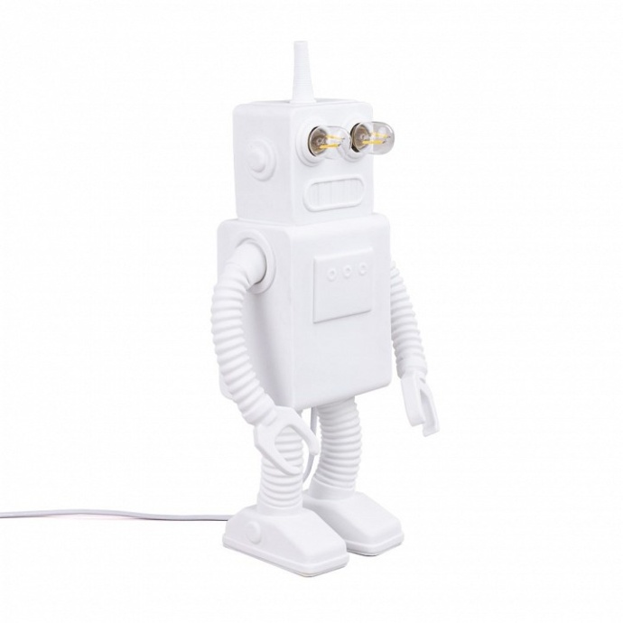 Настольная лампа декоративная Seletti Robot Lamp 14710 - 3