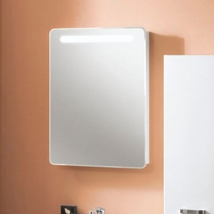 Зеркало-шкаф Aquaton Америна 60 R с подсветкой белый 1A135302AM01R - 4