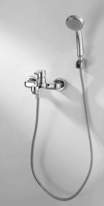 Смеситель Bravat Stream F63783C-B для ванны с душем - 2