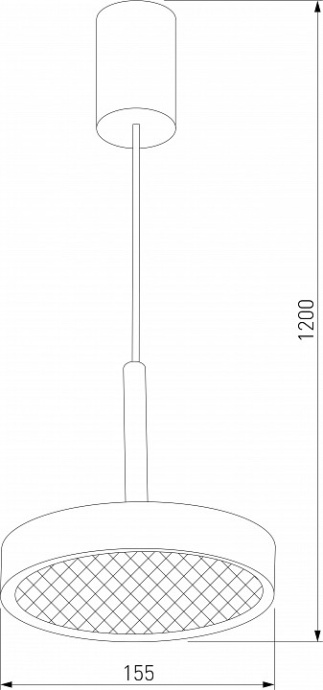 Подвесной светильник Elektrostandard Plate a065411 - 3