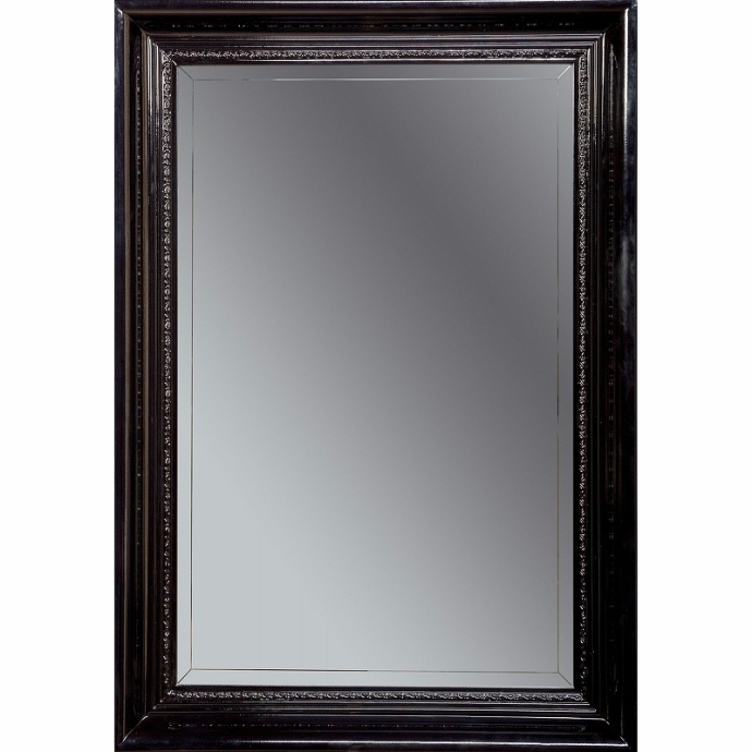 Зеркало Armadi Art Terso 70х100 с подсветкой черный глянец 557 - 0
