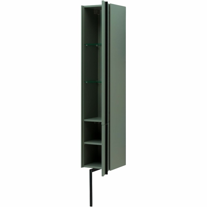 Шкаф пенал Allen Brau Reality 30 R подвесной серо - зеленый матовый 1.32001.CGM - 8