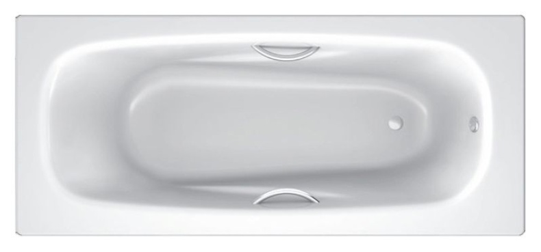 Стальная ванна BLB Anatomica 170x75 с ручками B75H handles - 0