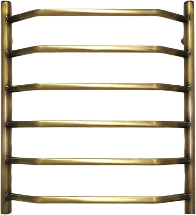 Полотенцесушитель водяной Domoterm Лаура П6 50x60, античная бронза Лаура П6 500x600 АБР - 0