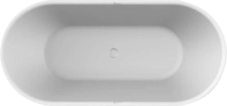 Акриловая ванна BelBagno 150х80 черный, матовый  BB70-1500-800-W/NM - 1