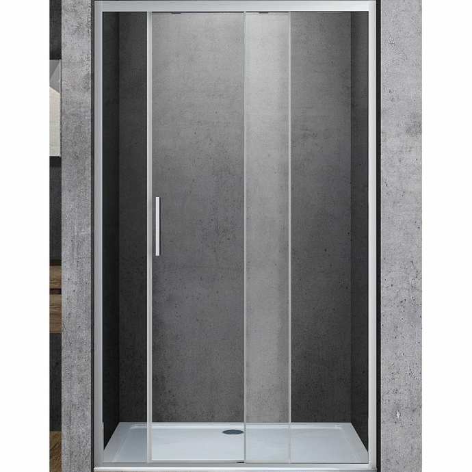 Душевая дверь Vincea Soft 150 хром стекло прозрачное VDS-3SO150CL - 0