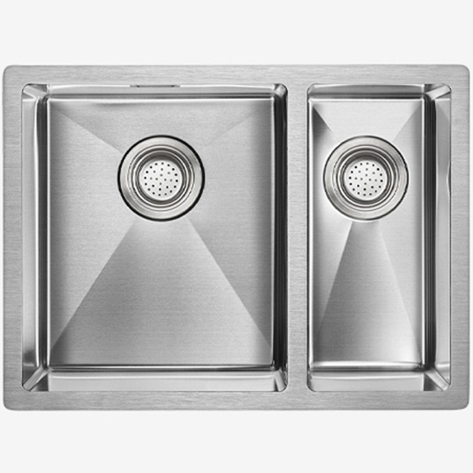 Кухонная мойка Paulmark Annex 60 L брашированная сталь PM545944-BSL - 0