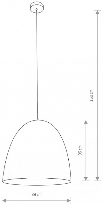 Подвесной светильник Nowodvorski Egg M 10323 - 1