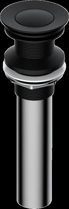 Донный клапан для раковины Wasserkraft черный матовый A250 - 0