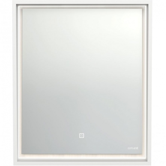 Зеркало Cersanit Louna 60 белое с подсветкой LU-LOU60-Os - 0