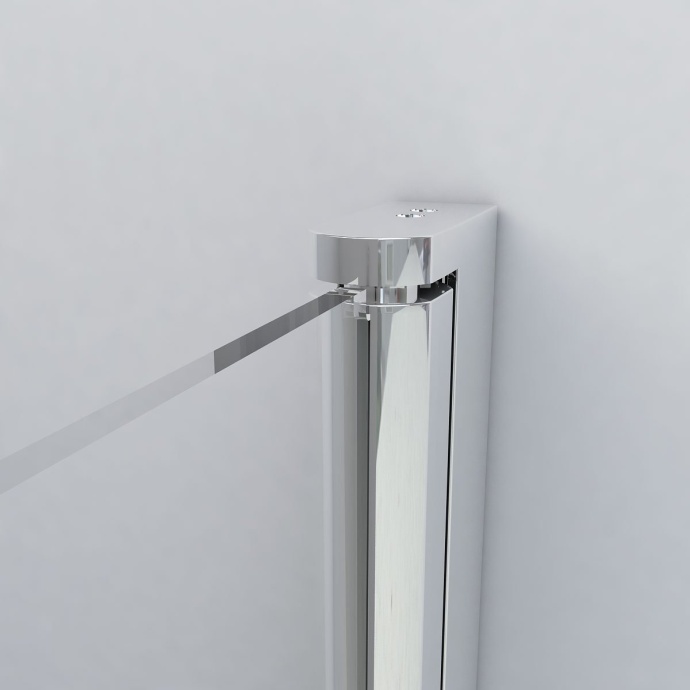 Душевая дверь в нишу Vincea Orta VPP-1O900CL 90 см, хром, стекло прозрачное - 3