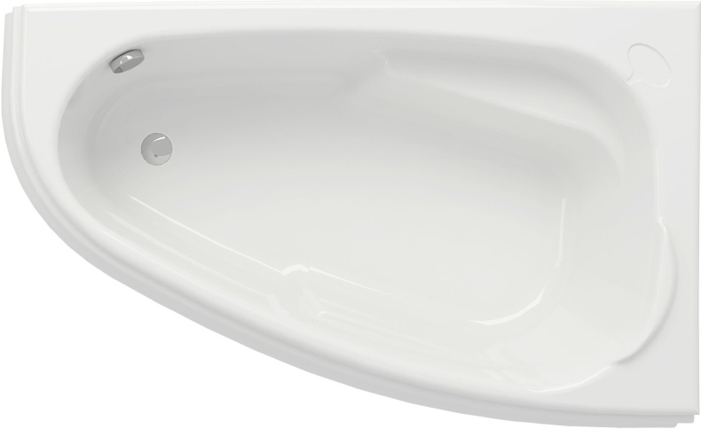 Акриловая ванна Cersanit Joanna 140 R ультра белый 63335 - 0