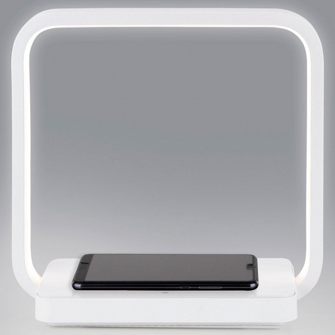 Настольная лампа декоративная Eurosvet Frame 80502/1 белый - 0