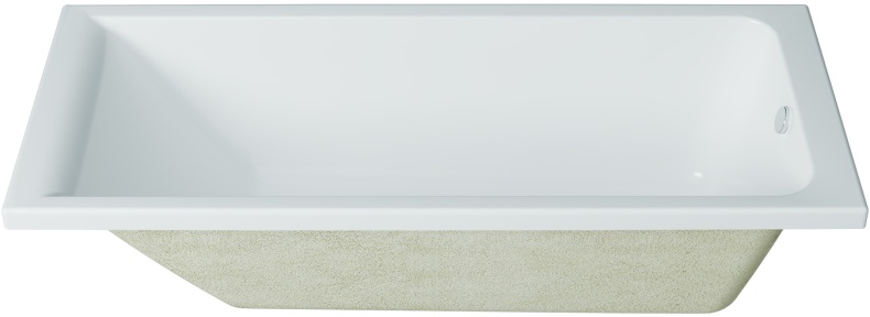 Акриловая ванна DIWO Переславль 150x70 прямоугольная, белая, российская, пристенная, с ножками 506662 - 9