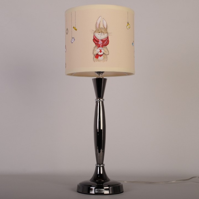 Настольная лампа декоративная Manne TL.7734-1BL TL.7734-1BL (заяц с кружкой) лампа настольная 1л - 0