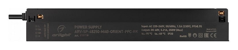 Блок питания Arlight ARV-SP-48250-Mag-Orient-PFC-BK 48V 250W IP20 5.21A 035779 - 0