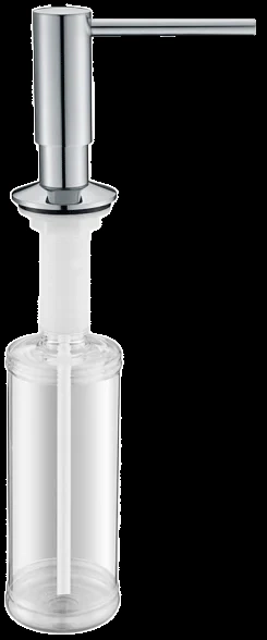 Дозатор для жидкого мыла Paulmark Decus хром D004-CR - 0