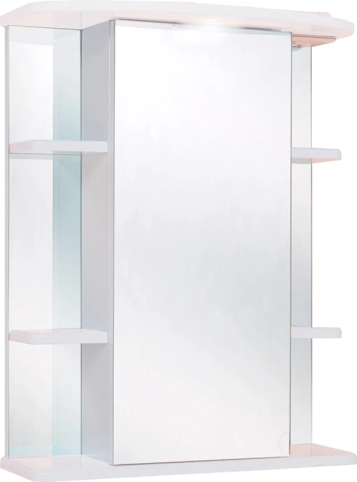 Зеркало-шкаф Onika Глория 55 L с подсветкой, белый  205504 - 0