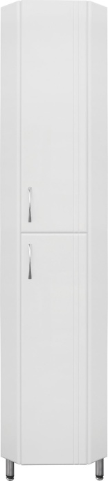 Шкаф-пенал Style Line Эко Стандарт 30 угловой, белый ЛС-00000113 - 0