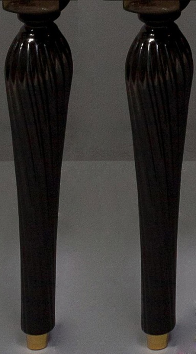 Ножки для тумбы Boheme Armadi Art Vallessi Avangarde Spirale 45 черный 848-B-45 - 1