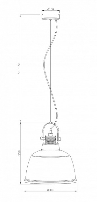 Подвесной светильник Maytoni Irving T163PL-01C - 4