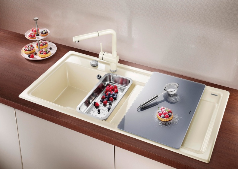 Мойка кухонная Blanco Zenar XL 6S жасмин, левая 524003 - 1