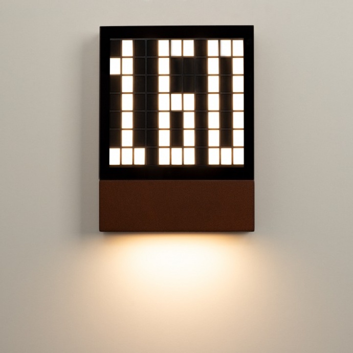 Уличный настенный светодиодный светильник Arlight LGD-Sign-Wall-S150x200-3W Warm3000 030022 - 2
