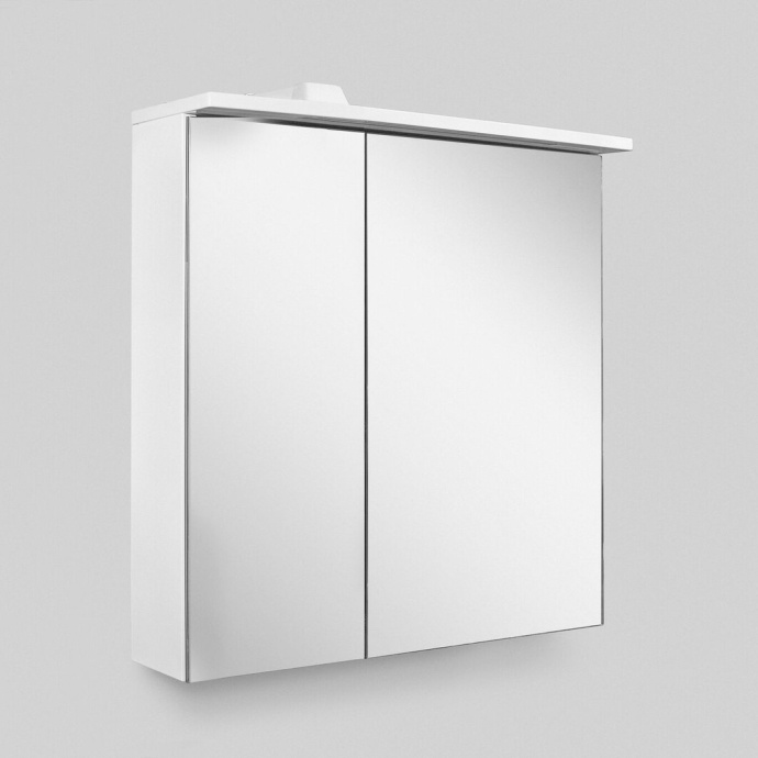 Зеркало-шкаф AM.PM Spirit V2.0 60 L с LED-подсветкой, белый глянец M70AMCL0601WG - 2